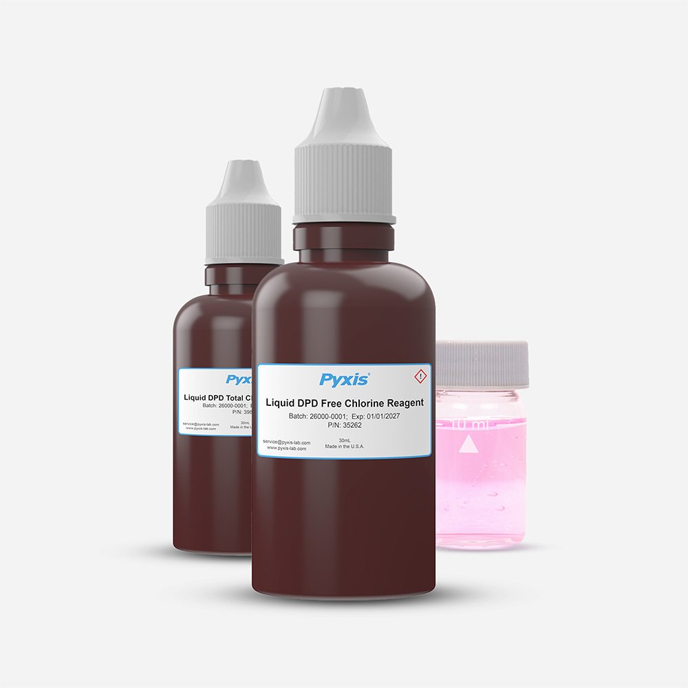 LIQUID DPD Chlorine Reagent (Free or Total) Dropper Test Kit
